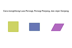 Seperti luas segi empat tepat, perimeter segi empat tepat, dan sebagainya. Cara Menghitung Luas Persegi Persegi Panjang Dan Jajar Genjang Semua Halaman Bobo