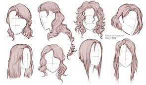 Hairstyles By Sellenin Hair Reference How To Draw Hair Long Hair Drawing
