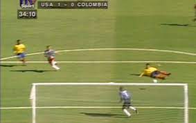 He was accosted by three men and a woman and as he argued with them, protesting that his own goal had been a mistake, two men took out handguns and shot him six times. Escobar S Own Goal Doubleband Films