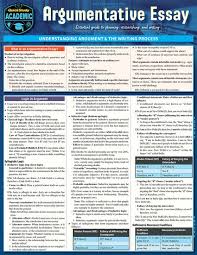 Quickstudy Argumentative Essay Laminated Study Guide In 2020 Argumentative Essay Essay Expository Essay