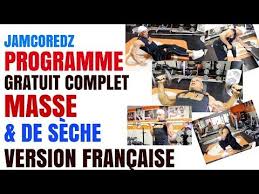 Programme Gratuit De Musculation Prise De Masse Et Seche Basique Youtube Programme Musculation Homme Programme Musculation Machine Musculation