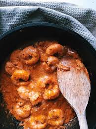 Sometimes it's made with a dark red chile de arbol sauce, sometimes with habanero salsa, sometimes with chipotle peppers, and sometimes — in terrible places — it's more like shrimp covered in spicy barbecue sauce. Camarones A La Diabla Prawns Devil Style Mexican Food Memories