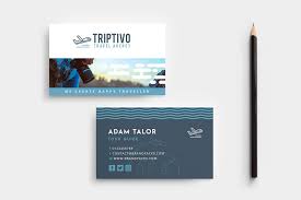 Empower your regulars to share your name with pride by handing out custom business cards with everything they'll need. 11 Travel Agency Business Card Designs And Examples Psd Ai Examples