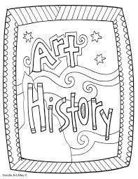 Download and print these free doodle art coloring pages for free. Subject Cover Pages Coloring Pages Classroom Doodles