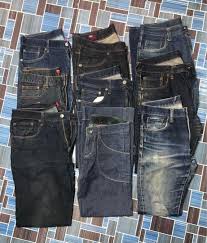 Beberapa orang berpendapat bahwa jeans yang semakin ini akan membantu menjaga warna jeans yang gelap agar tidak cepat pudar. Kombo Seluar Jeans Hitam Biru Gelap Mainan Orang Muda Men S Fashion Clothes Bottoms On Carousell