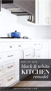 Creating A High Contrast Kitchen Remodel Savvy Interiors Kitchen Remodel Modern Kitchen Remodel White Kitchen Remodeling