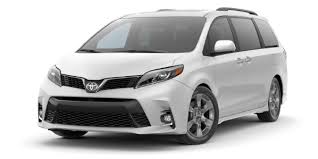 Information from manufacturers' websites as of 10/08/2020. 2018 Toyota Sienna Xle Vs 2018 Toyota Sienna Se Comparison