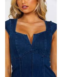 Free People Women S Lia Denim Mini Dress Ob895694 Womens Denim Dress Formal Dresses For Teens Free People Womens