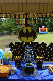 Pin By Shaula Hutt On Great Ideas For Kids Batman Party Batman Birthday Batman Birthday Party Ideas