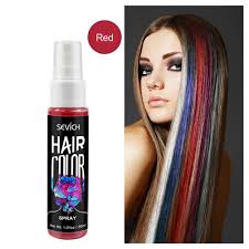 It's a temporary hair color solution that washes out and is available in subtle shades as well as bold colors. Disposable Hair Dye Spray Fashion One Time Hair Color Spray Made Of Natural Ingredients No Scalp Stimulation Hair Color Aliexpress