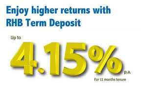 Banks usually offer higher promotional interest rates during chinese new year. Facebook