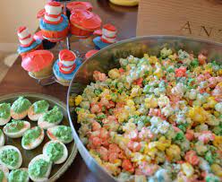 Dr Seuss Party Food 500babies Com Baby Shower Food Healthy Baby Shower Food Shower Food