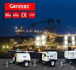 GENLITEC POWER® 8.5M Hydraulic Lifting 4x400W LED PERKINS ...