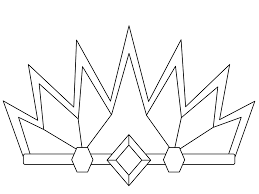 The biggest coloring pages collection | home | login | home > s > simple shapes: Crown Printables Coloring Home