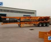 3 Axle Trailer 40FT Truck Trailer Chasis Skeleton Semi Trailer