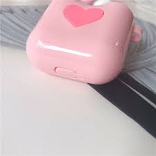 Airpod Case Keychain Heart Airpods Case Silicone Airpod Keychain Airpod Cover Airpod Holder Pouch Accessories Gift Airpod Case Accessory Pouch Case