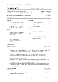 .resume for an experienced software developer, and download the resume template in word. Angular Developer Resume Sample Template A B Tested Word Version Dev Community