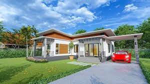 Architects didn't create floor plans with an l shape just because they look good. Stylish L Shaped Modern House Design Pinoy House Designs Pinoy House Designs