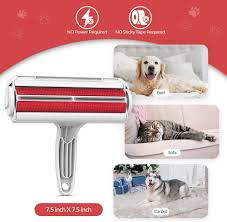 Dog hair has a way of sticking stubbornly to upholstery, but with a bit of patience you can easily remove it using household products. Car Seat Carpet With Self Cleaning Base Efficient Double Sided Perfect For Clothing Furniture Blue Dog Cat Hair Remover No Refills And No Waste Reusable Pet Hair Remover Brush Pet Hair Remover Couch