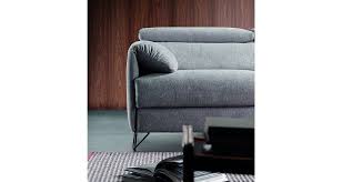 Dessiné en rondeurs moelleuses et confortables. Canape Lit Convertible Victor Confort Vitarelax Couchage 140