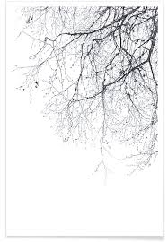 Black And White Framed Prints Uk Black Branches Poster Juniqe Uk Resim Cerceveleri Tablolar Resim Duvari