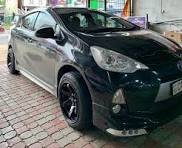 Toyota Aqua fitted with 15” TE37 Alloywheels & Tires ...