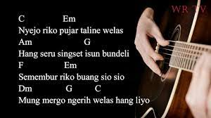 Singing my life with his words. Lirik Kunci Gitar Chord Kepaling Vita Banyuwangi Karaoke Youtube