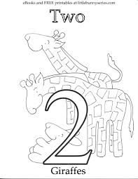 Number 2 Coloring Page Pdf In 2020 Coloring Pages Free Preschool Printables Letter A Coloring Pages