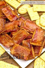 Kandierte Speckcracker Superbowl Bacon Snacks Superbowl Snacks Super Bowl Food Easy