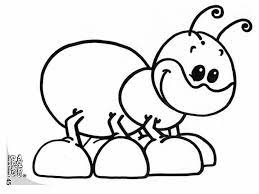 Hormiga Dibujo Animales Infantiles Animalitos Para Colorear Dibujos