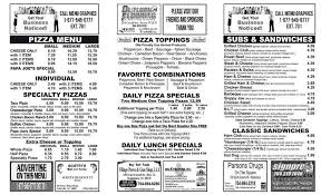 Menu Of Papa Joe S Pizzeria In Wadesboro Nc 28170