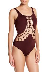 Dolce Vita Macrame Cutout One Piece Swimsuit Nordstrom Rack