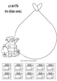 Une fois que c'est fait vous pouvez passer à l'étape suivante. La Hotte Du Pere Noel Colorier Decouper Coller Hotte Du Pere Noel Bricolage Noel Et Noel