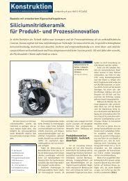 Fct, rauenstein und 2001 zu h.c. Erfahrung Und Kompetenz In Der Technischen Keramik