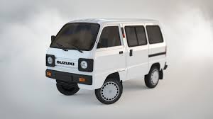 Free 3d Suzuki Carry Minivan Suzuki Carry Mini Van Suzuki