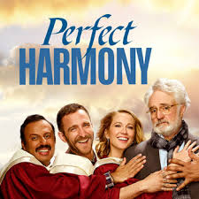 Ginny's blue cable knit sweater on perfect harmony. Perfect Harmony Rogers Sports Media