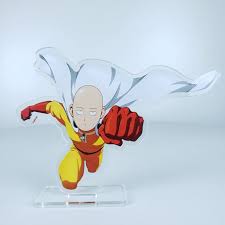 Anime One Punch Man Saitama Genos Acrylic Desk Stands Action Figure Model  Decoration Collectible Toys Gifts - Action Figures - AliExpress