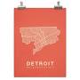 Detroit map neighborhoods from puredetroit.com
