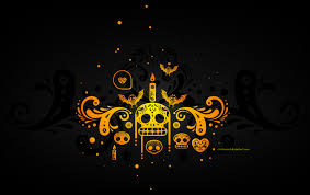 This wall came with my skin. Dia De Muertos Wallpaper By Chicho21net On Deviantart