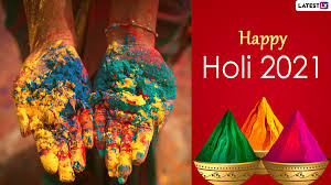 Enjoy the festival to its fullest! Happy Holi 2021 Wishes And Whatsapp Sticker Messages Chhoti Holi Facebook Hd Images Dhulendi Telegram Greetings And Signal Photos To Celebrate Braj Ki Holi Latestly