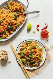 30 Minute Quinoa Fried Rice Minimalist Baker Recipes Recipe Quinoa Fried Rice Fried Rice Whole Food Recipes