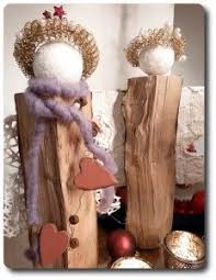 Engel Basteln Mit Holz Und Gips Landlust Holozaen De Engel Basteln Holzengel Basteln Basteln Mit Holz