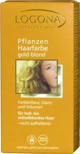 Logona Herbal Hair Colour Golden Blonde Ppd Free Hair Dyes