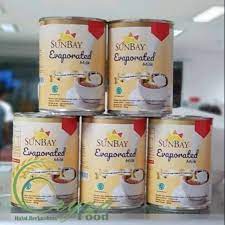 Rekomendasi penggunaan setelah disimpan di kulkas adalah sekitar lima. Susu Evaporasi Evaporated Milk Sunbay 5 Kaleng Shopee Indonesia