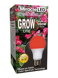 Full Spectrum Led Grow Lights Miracle Led Red Bulb Gardeners Com Grow Light Bulbs Led Grow Lights Grow Lights