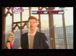 Rick Astley Never Gonna Give You Up Video Download Source Of Top 10 Things Around The World Karaoke Songs Song Artists Rick Astley