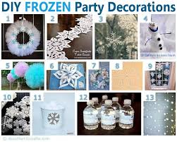 75 Diy Frozen Birthday Party Ideas About Family Crafts Frozen Birthday Party Frozen Decorations Birthday Party Crafts