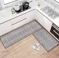 Check spelling or type a new query. Buy Kitchen Rugs And Mats Washable 2 Pcs Non Skid Soft Absorbent Kitchen Mats Set For Floor Comfort Runner Rug Carpets For Kitchen Floor Sink Laundry Hallway Dinning Room Office 20 X32 20 X63 Rdquo Online
