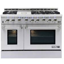 Nxr Pro 48 Professional Style Gas Range In Stainless Steel Nxrpro4851 Range Cooker Gas Range Kitchen