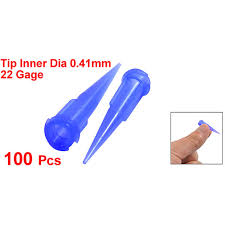 Us 18 19 16 Off Hthl Plastic Dispensing Needle Tip 22 Gauge 0 41mm Opening Size Blue In Tattoo Needles From Beauty Health On Aliexpress Com